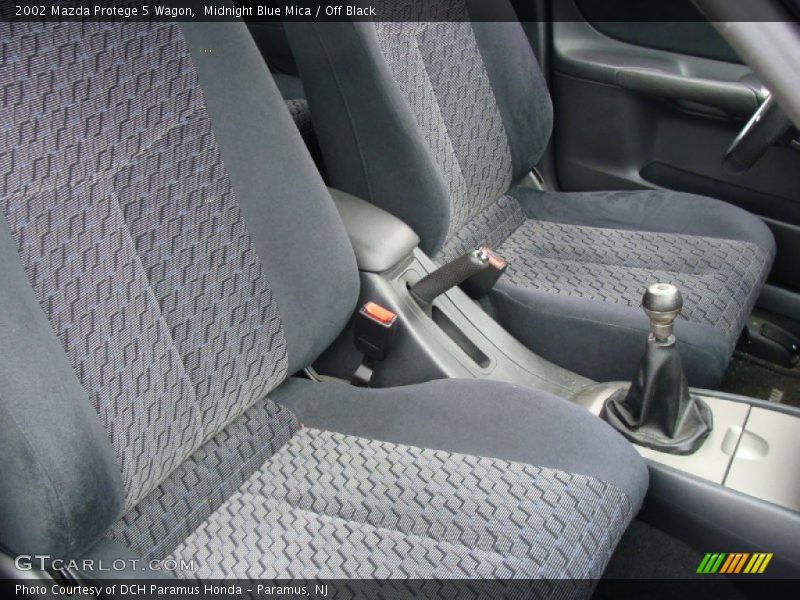 Midnight Blue Mica / Off Black 2002 Mazda Protege 5 Wagon