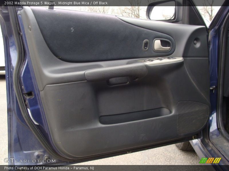 Midnight Blue Mica / Off Black 2002 Mazda Protege 5 Wagon