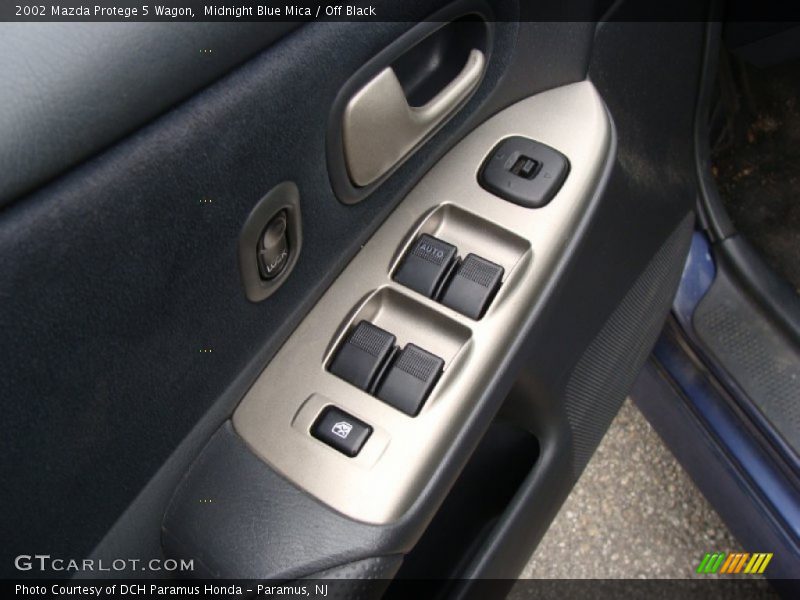 Midnight Blue Mica / Off Black 2002 Mazda Protege 5 Wagon