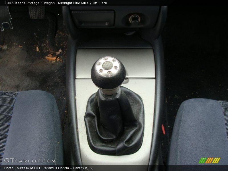 Midnight Blue Mica / Off Black 2002 Mazda Protege 5 Wagon
