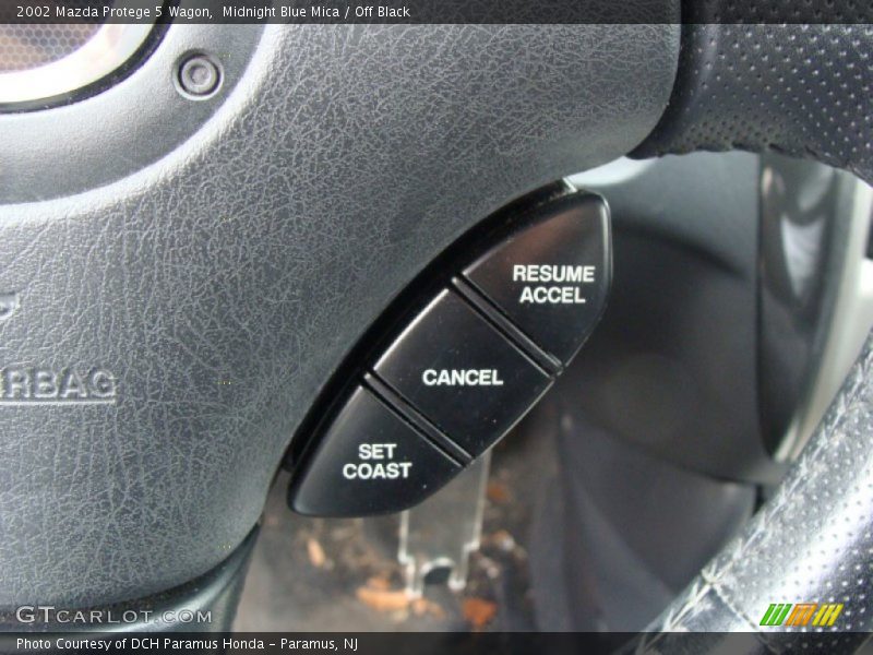 Midnight Blue Mica / Off Black 2002 Mazda Protege 5 Wagon