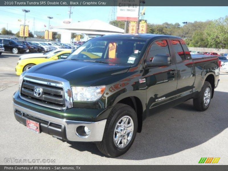 Black / Graphite Gray 2010 Toyota Tundra SR5 Double Cab