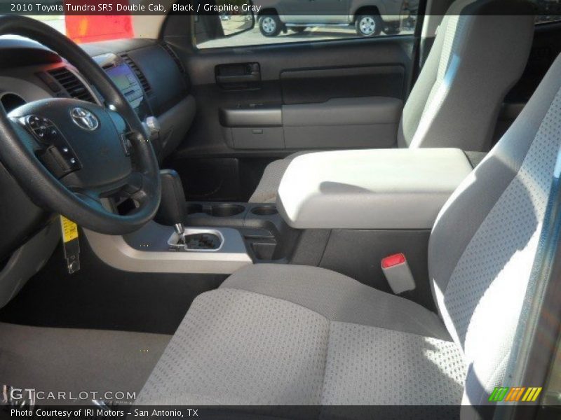 Black / Graphite Gray 2010 Toyota Tundra SR5 Double Cab