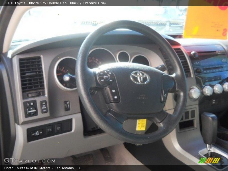Black / Graphite Gray 2010 Toyota Tundra SR5 Double Cab