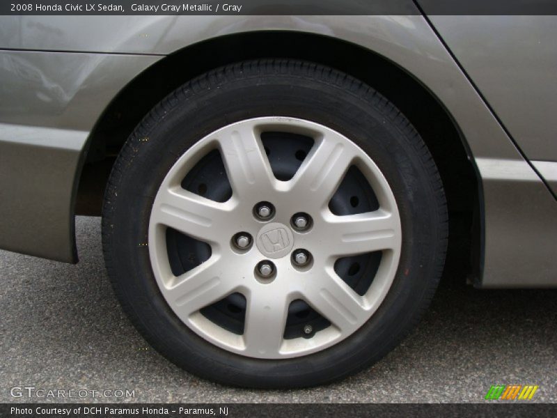Galaxy Gray Metallic / Gray 2008 Honda Civic LX Sedan