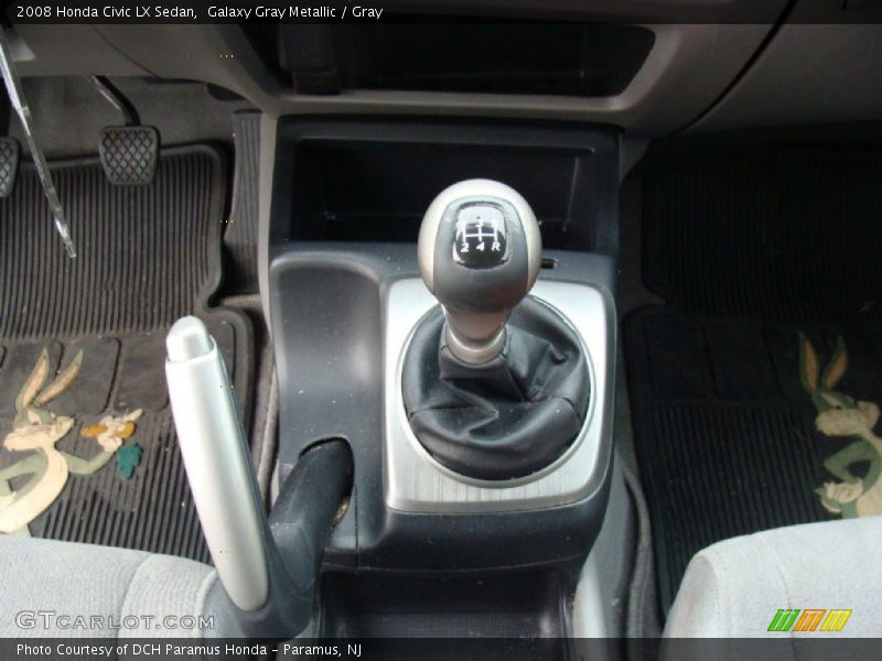 Galaxy Gray Metallic / Gray 2008 Honda Civic LX Sedan