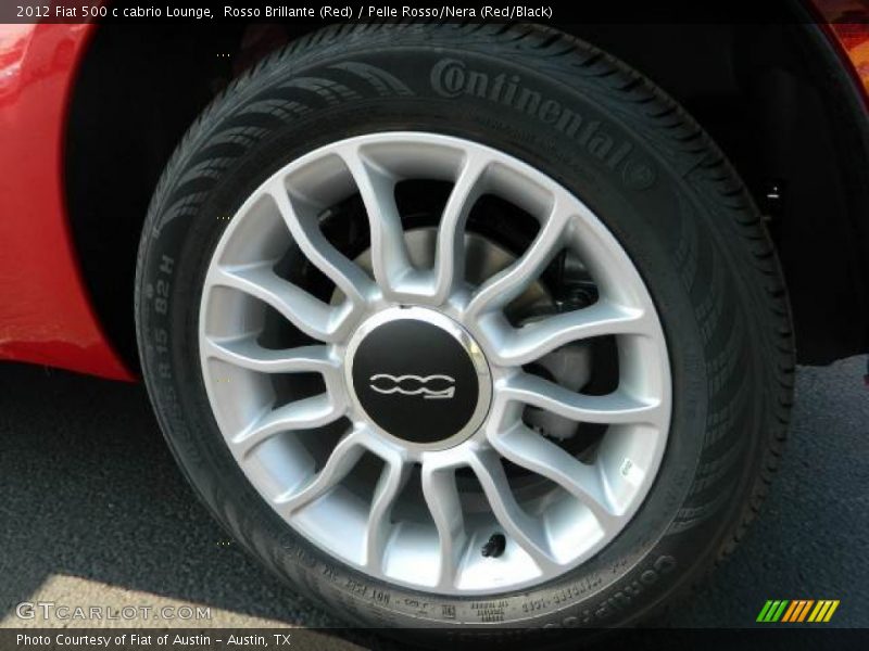  2012 500 c cabrio Lounge Wheel