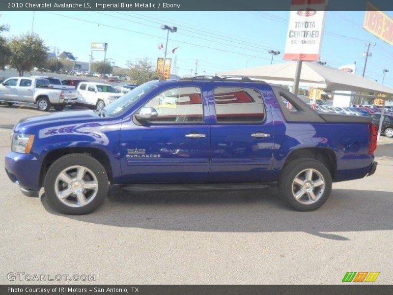 Imperial Blue Metallic / Ebony 2010 Chevrolet Avalanche LS