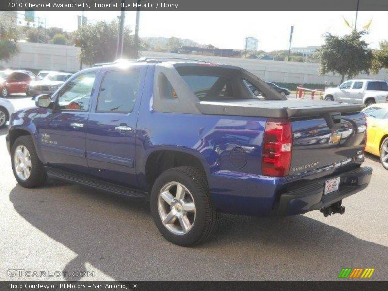 Imperial Blue Metallic / Ebony 2010 Chevrolet Avalanche LS