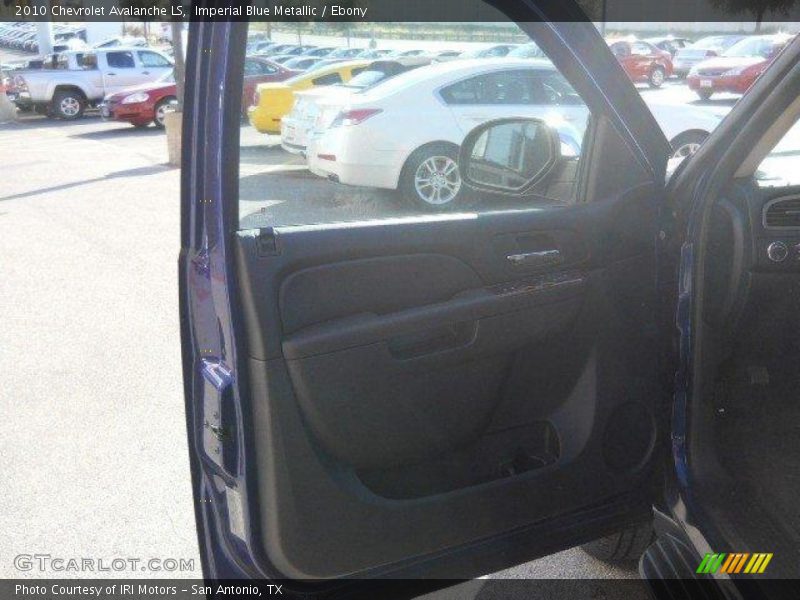Imperial Blue Metallic / Ebony 2010 Chevrolet Avalanche LS