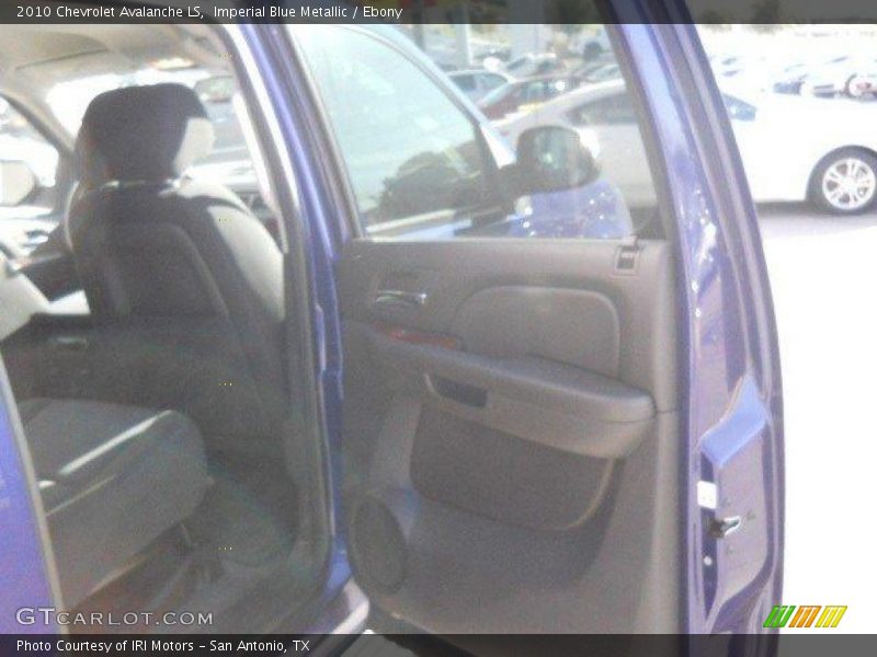 Imperial Blue Metallic / Ebony 2010 Chevrolet Avalanche LS