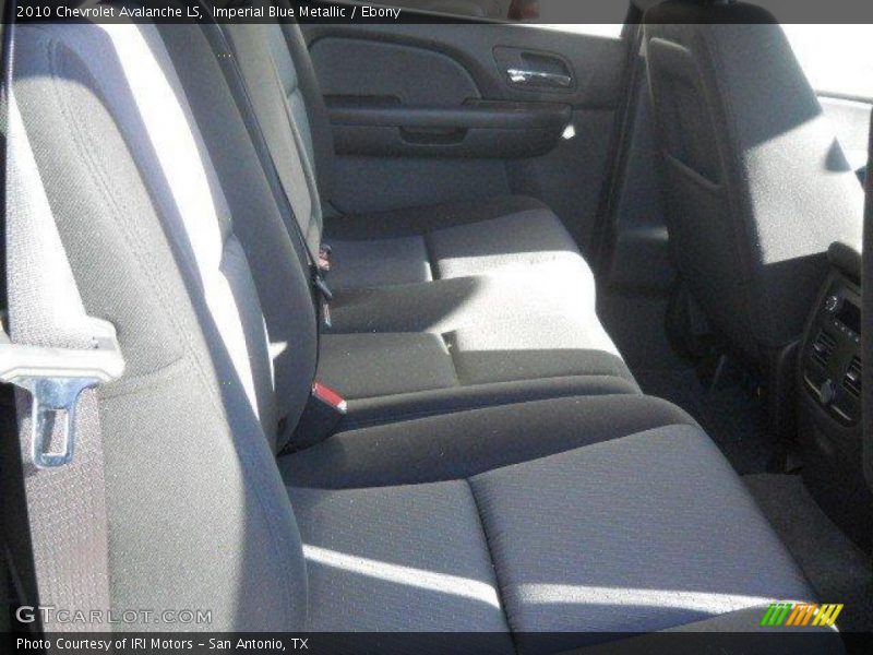Imperial Blue Metallic / Ebony 2010 Chevrolet Avalanche LS