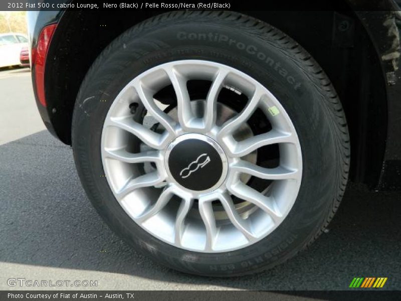 2012 500 c cabrio Lounge Wheel