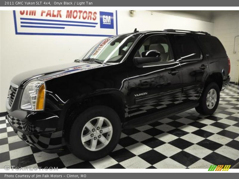 Onyx Black / Light Tan 2011 GMC Yukon SLT 4x4