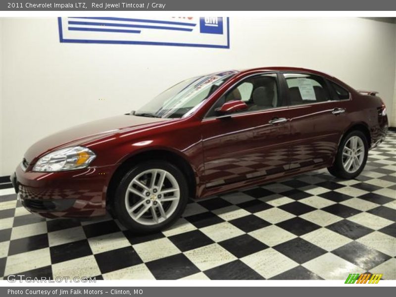 Red Jewel Tintcoat / Gray 2011 Chevrolet Impala LTZ