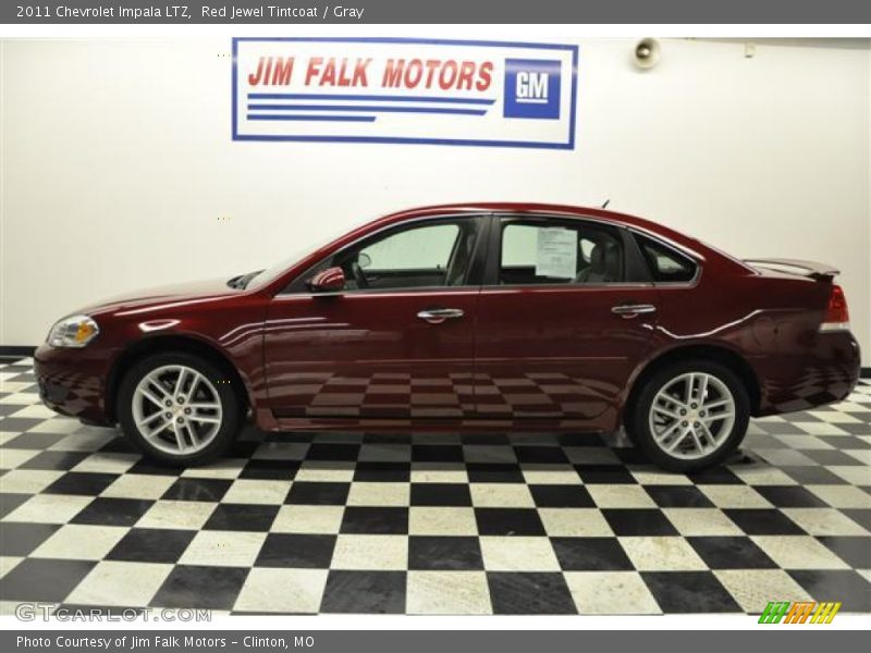 Red Jewel Tintcoat / Gray 2011 Chevrolet Impala LTZ
