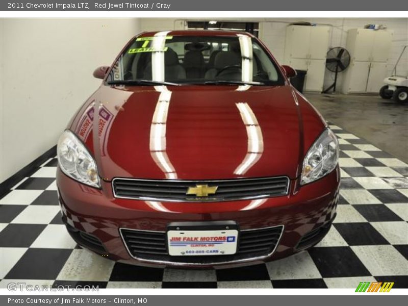 Red Jewel Tintcoat / Gray 2011 Chevrolet Impala LTZ