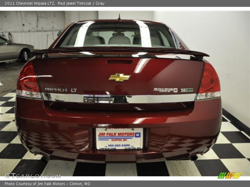 Red Jewel Tintcoat / Gray 2011 Chevrolet Impala LTZ