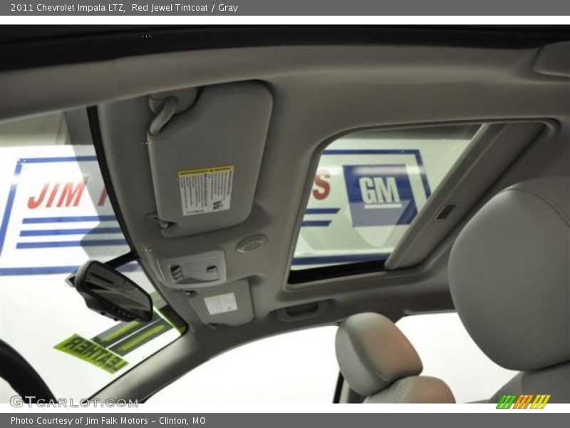 Red Jewel Tintcoat / Gray 2011 Chevrolet Impala LTZ