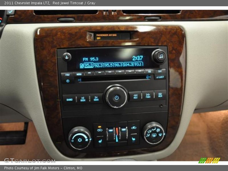 Red Jewel Tintcoat / Gray 2011 Chevrolet Impala LTZ