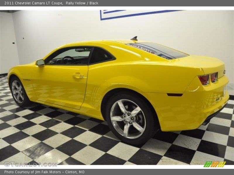 Rally Yellow / Black 2011 Chevrolet Camaro LT Coupe