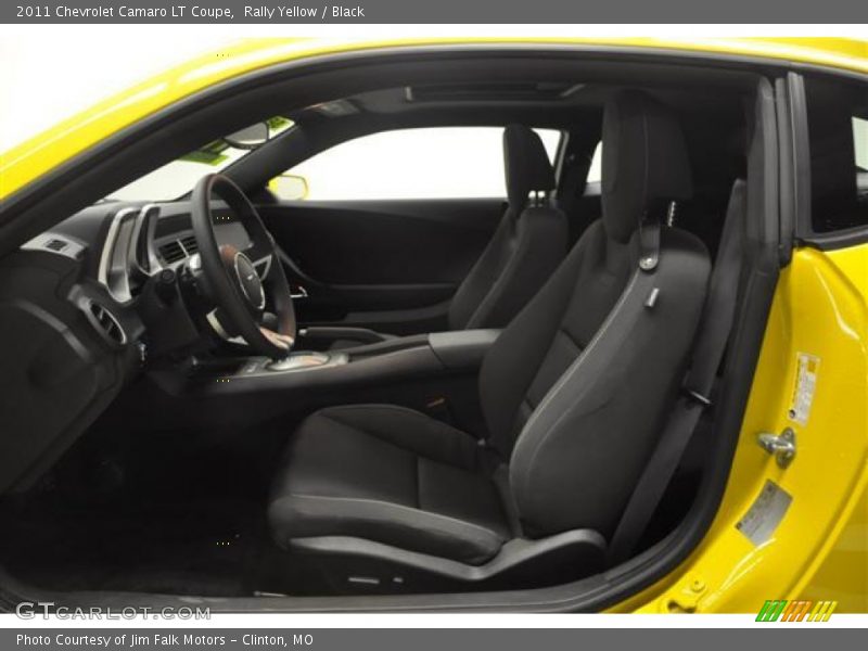 Rally Yellow / Black 2011 Chevrolet Camaro LT Coupe