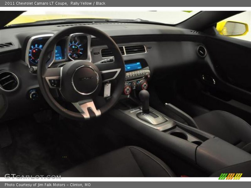 Rally Yellow / Black 2011 Chevrolet Camaro LT Coupe