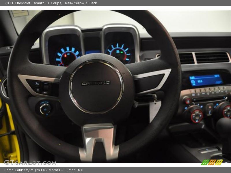Rally Yellow / Black 2011 Chevrolet Camaro LT Coupe