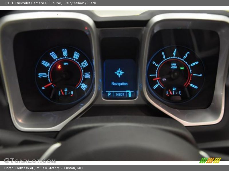 Rally Yellow / Black 2011 Chevrolet Camaro LT Coupe