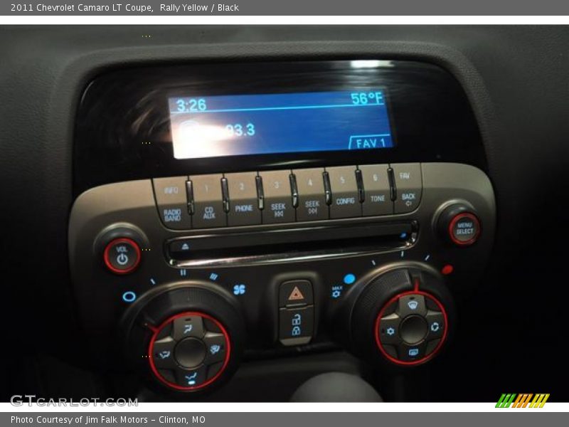 Rally Yellow / Black 2011 Chevrolet Camaro LT Coupe