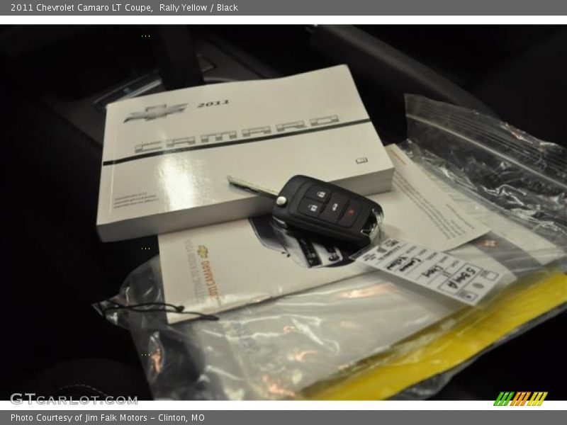 Rally Yellow / Black 2011 Chevrolet Camaro LT Coupe
