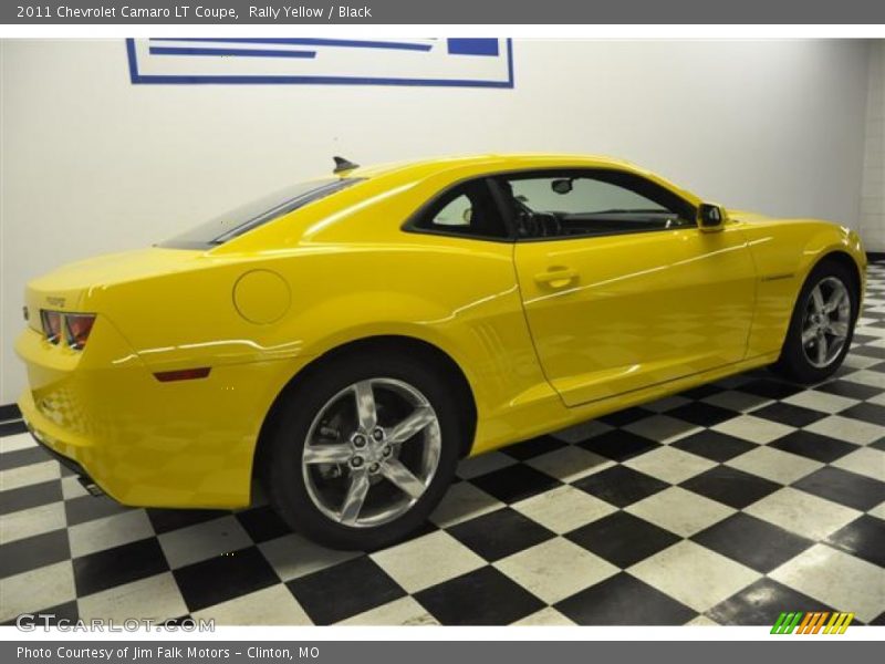 Rally Yellow / Black 2011 Chevrolet Camaro LT Coupe