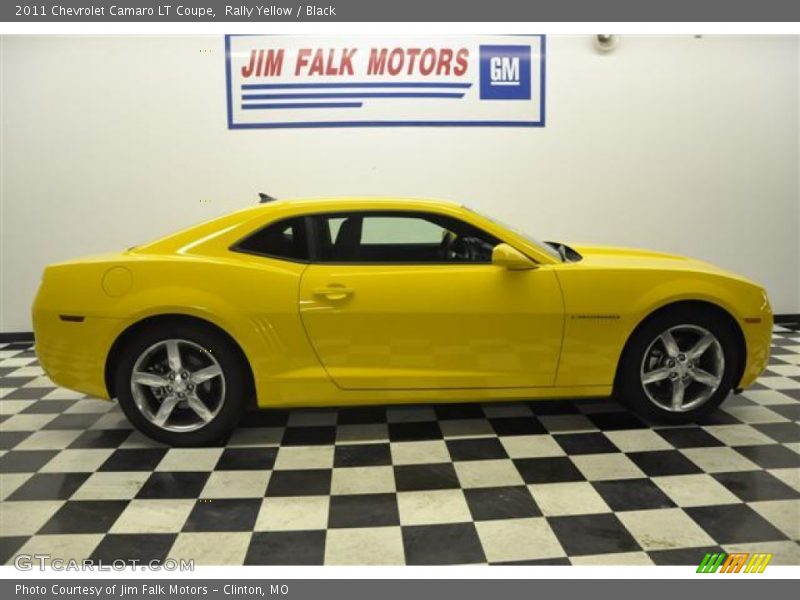 Rally Yellow / Black 2011 Chevrolet Camaro LT Coupe