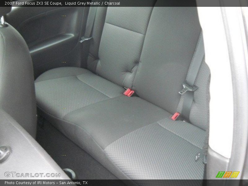 Liquid Grey Metallic / Charcoal 2007 Ford Focus ZX3 SE Coupe
