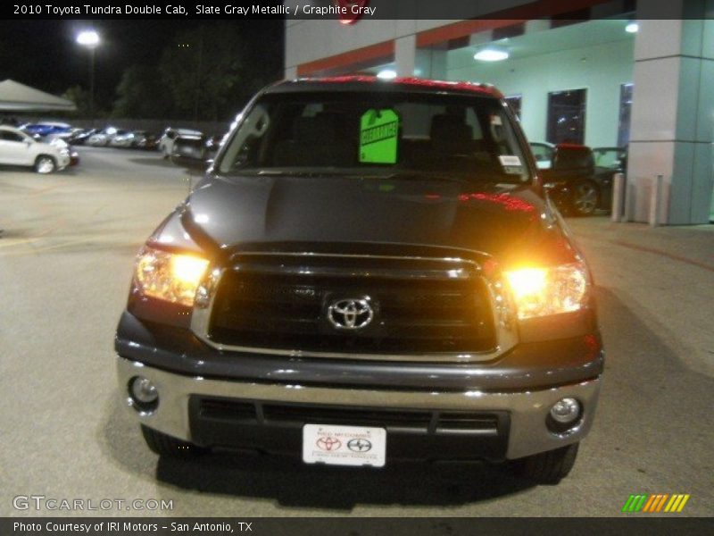 Slate Gray Metallic / Graphite Gray 2010 Toyota Tundra Double Cab