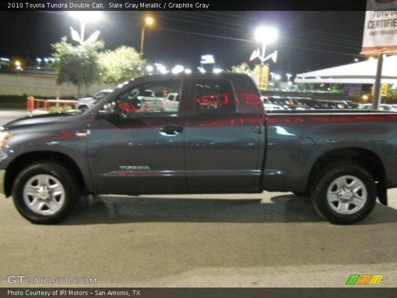 Slate Gray Metallic / Graphite Gray 2010 Toyota Tundra Double Cab