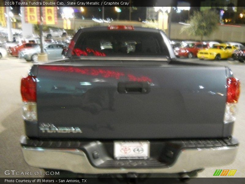 Slate Gray Metallic / Graphite Gray 2010 Toyota Tundra Double Cab