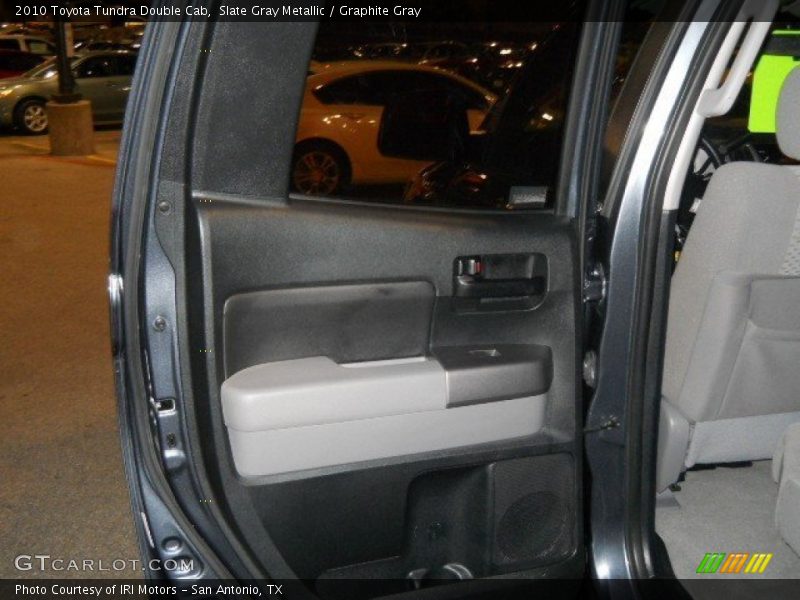Slate Gray Metallic / Graphite Gray 2010 Toyota Tundra Double Cab