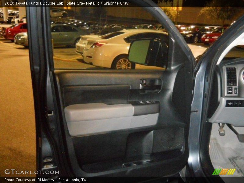 Slate Gray Metallic / Graphite Gray 2010 Toyota Tundra Double Cab