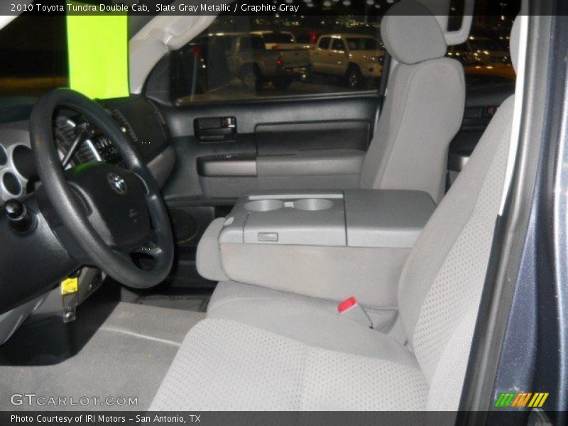 Slate Gray Metallic / Graphite Gray 2010 Toyota Tundra Double Cab