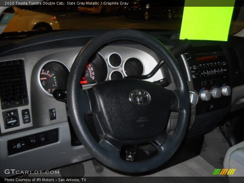 Slate Gray Metallic / Graphite Gray 2010 Toyota Tundra Double Cab