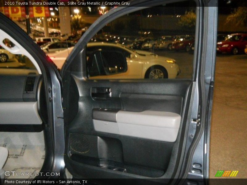 Slate Gray Metallic / Graphite Gray 2010 Toyota Tundra Double Cab