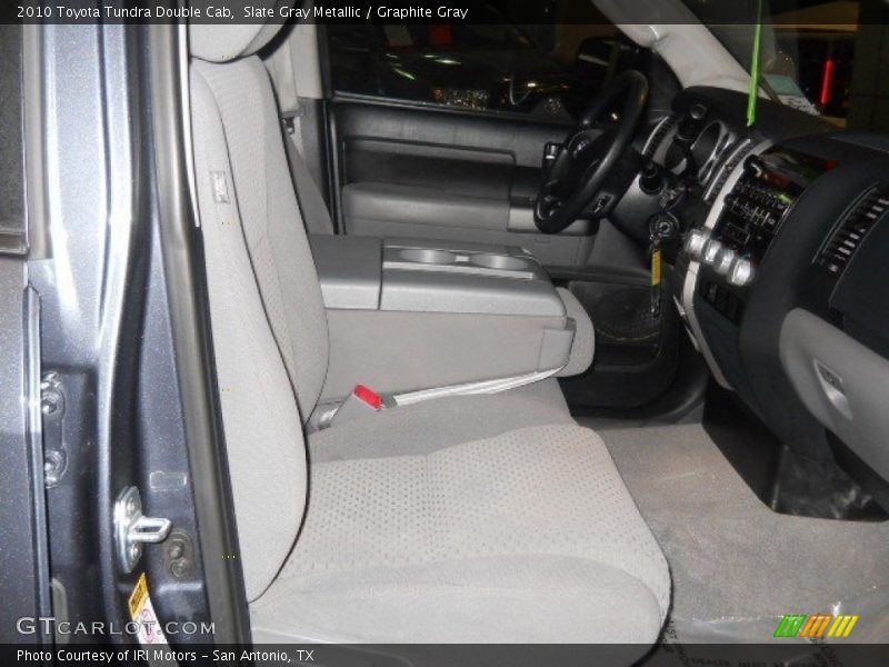 Slate Gray Metallic / Graphite Gray 2010 Toyota Tundra Double Cab