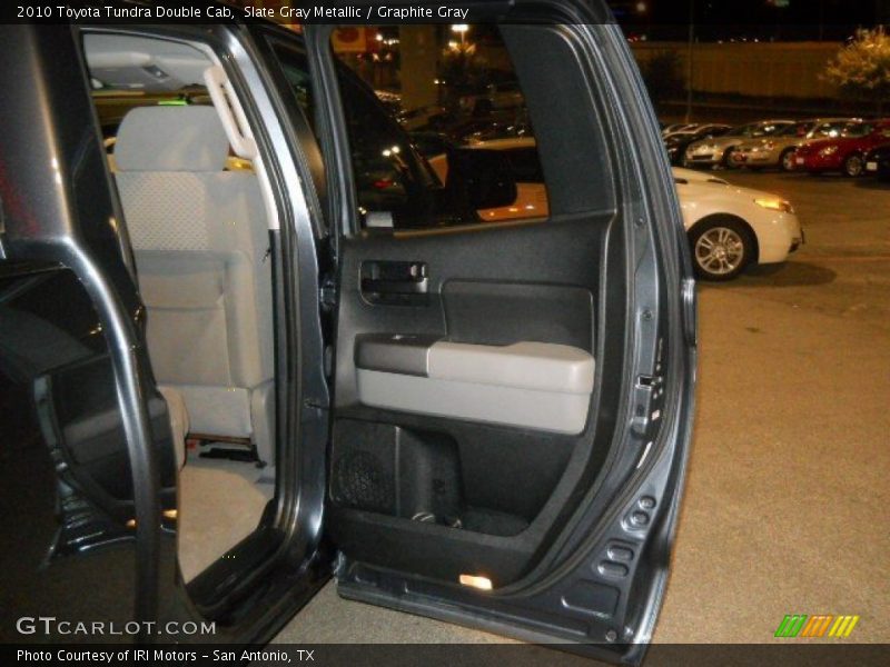 Slate Gray Metallic / Graphite Gray 2010 Toyota Tundra Double Cab