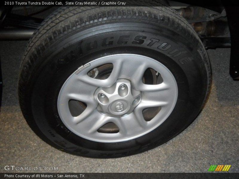 Slate Gray Metallic / Graphite Gray 2010 Toyota Tundra Double Cab