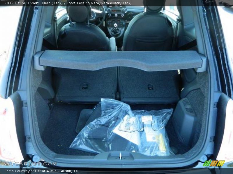 Nero (Black) / Sport Tessuto Nero/Nero (Black/Black) 2012 Fiat 500 Sport