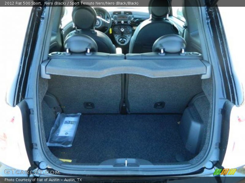 Nero (Black) / Sport Tessuto Nero/Nero (Black/Black) 2012 Fiat 500 Sport