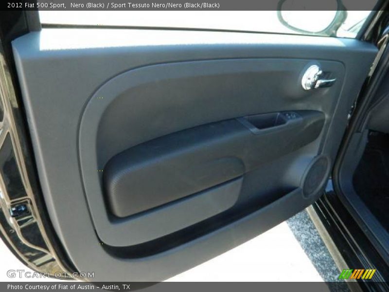 Nero (Black) / Sport Tessuto Nero/Nero (Black/Black) 2012 Fiat 500 Sport