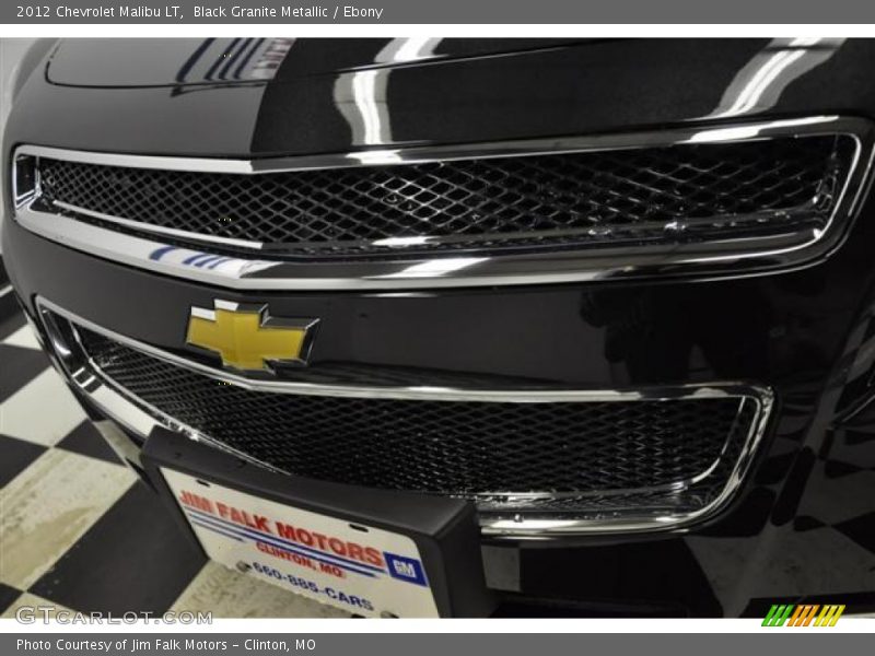 Black Granite Metallic / Ebony 2012 Chevrolet Malibu LT