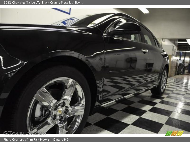 Black Granite Metallic / Ebony 2012 Chevrolet Malibu LT